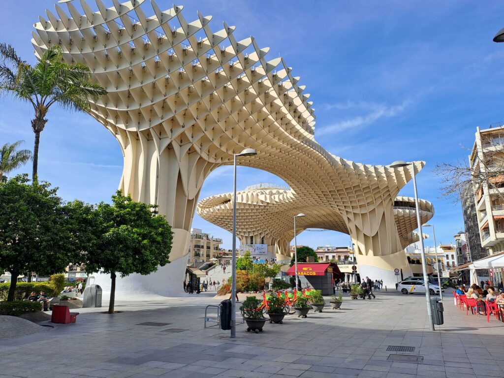 Moderne architectuur in Sevilla